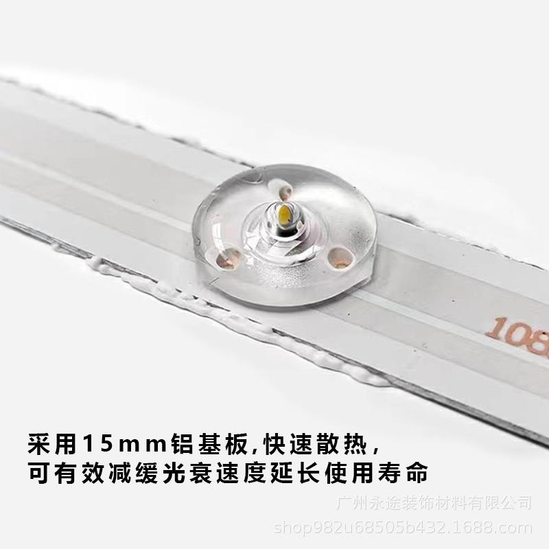 吊顶灯箱汽车美容工位卡位白色透照明高亮度店铺led超亮可调光