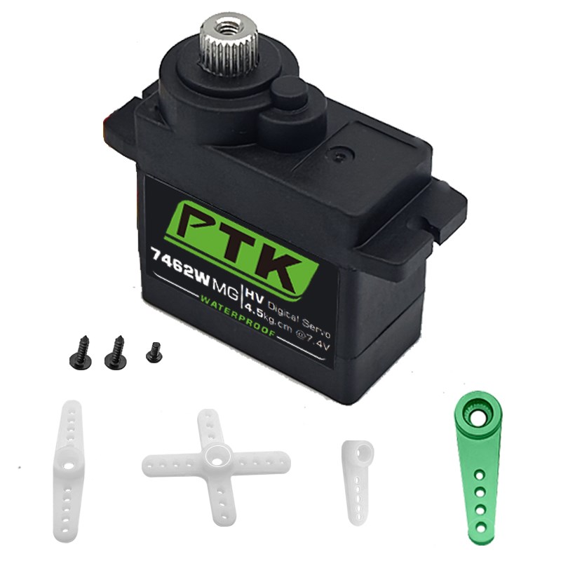 PTK 7462W MG 9g防水舵机金属齿轮 机器人 固定翼 180 数字舵机 - 实物图