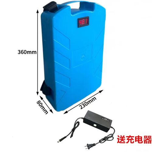 水泵割草机电动锂电池24V36V48V大容量通用手提绿篱机全新锂电瓶