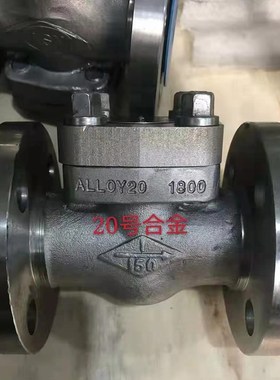 H44W-F20/CN7M/CX2MW法兰止回阀20号合金高温耐磨耐腐蚀特材阀门
