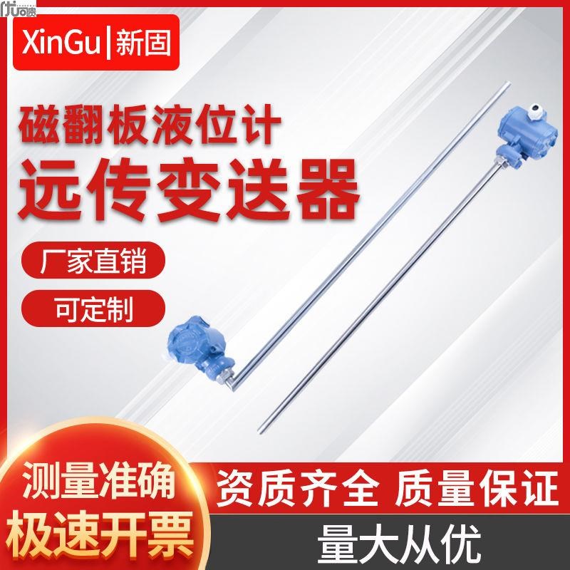 磁翻板远传变送器磁性浮球液位计捆绑式4-20mA干簧管传感器RS485