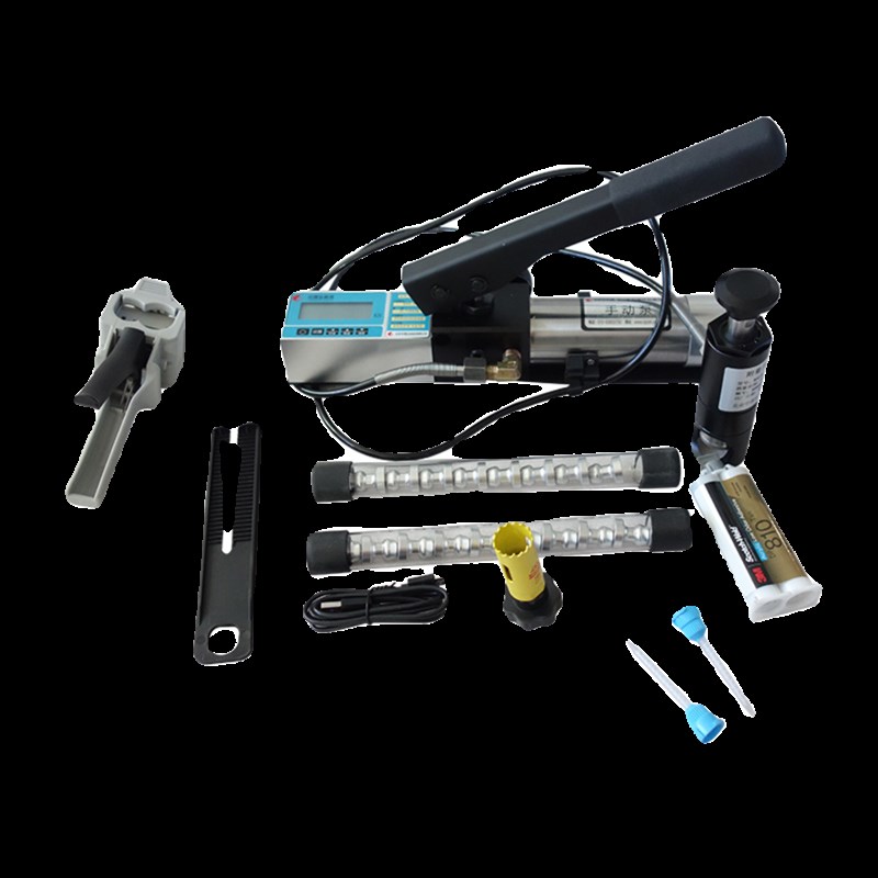 数显拉开法附着力测试仪GBT5210涂层拉脱测试色漆清漆试验仪