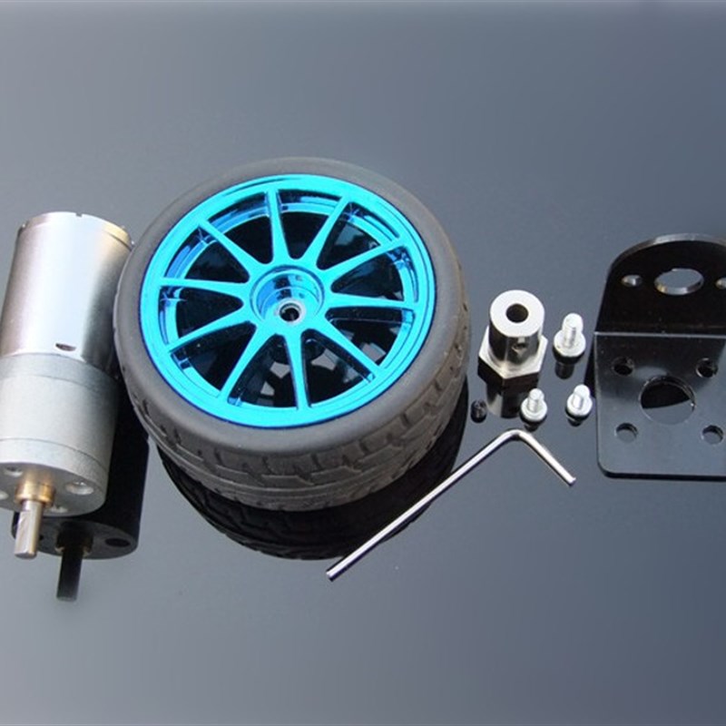 JGA25-370减速电机 马达 直流减速电机 智能车 机器人 金属齿轮