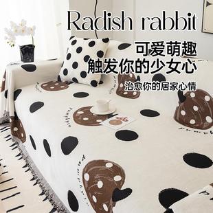 通用沙发套沙发毯新款 简约高级感雪尼尔沙发盖布防猫抓沙发巾四季