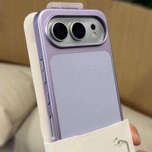 x200 x300 高级感罗兰紫荔枝纹素皮磁吸适用荣耀500手机壳轻薄magic8pro白mate80promax女70air耐脏findx9