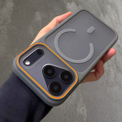 新款魅眼撞色适用苹果17pr