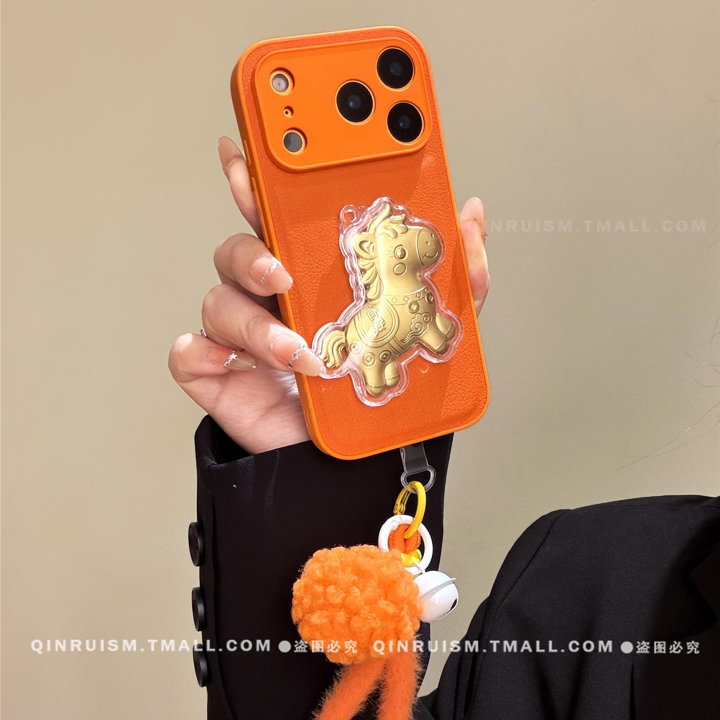 立体可爱卡通小马适用苹果