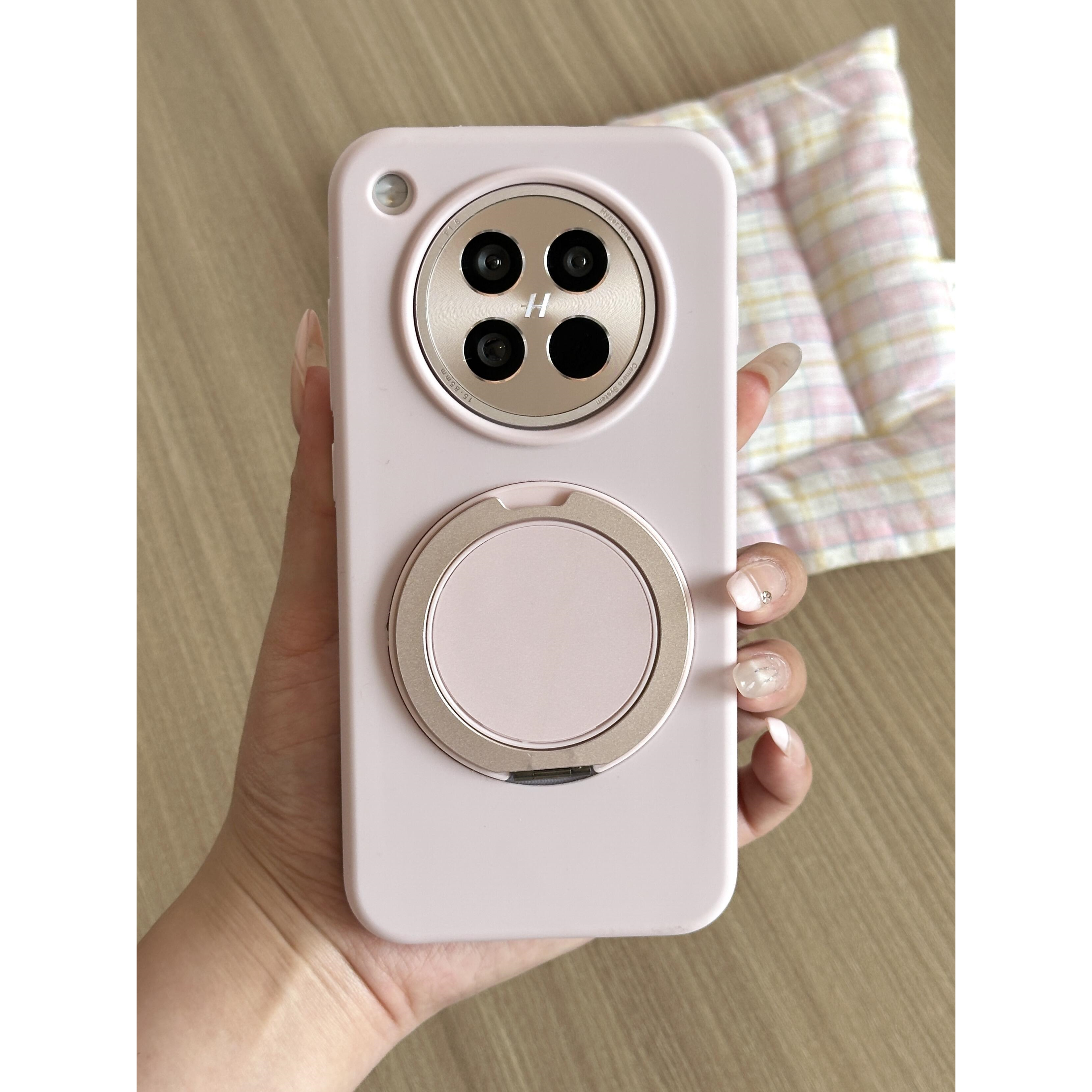 磁吸支点壳O1s旋转支架真液态硅胶适用华为mate70/60pro手机壳pura70耐脏小米15spro不发黄14/13车载一体防摔