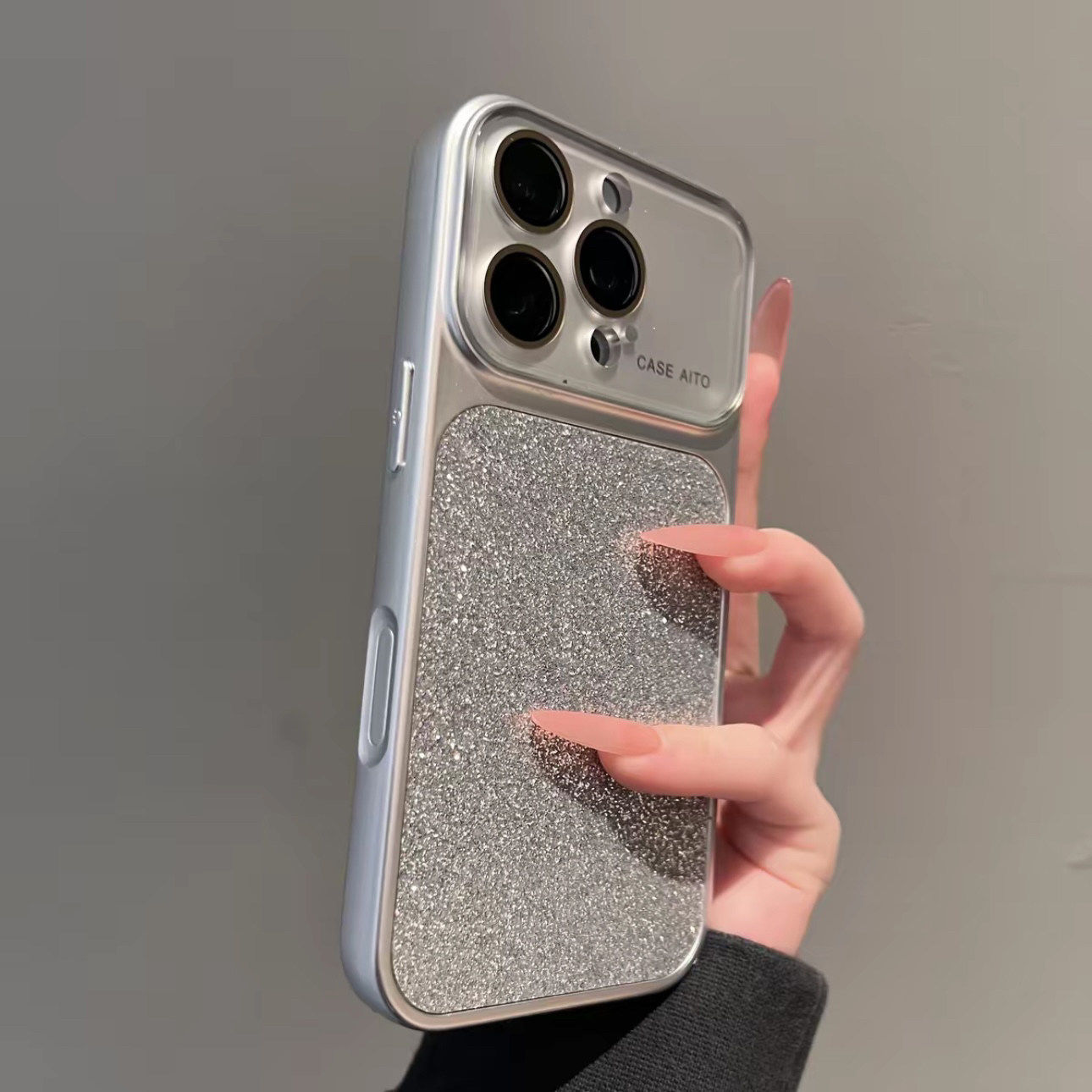 高级感闪粉秒变17适用苹果17promax手机壳iPhone16pro新款新品15巨好看14保护套全包防摔爆款外壳13独特好看