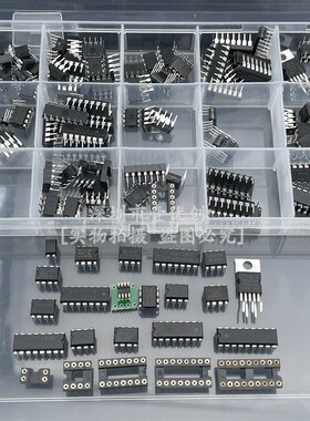 XL IC芯片分类150个套盒运算放大器振荡器 PC817 NE555 LM358 324