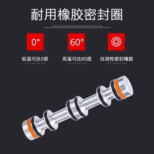 亚德客型4V220 230双头两位五通24V电磁气动4V210电磁控制阀220V