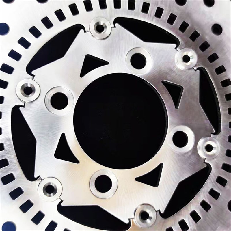 摩托车电动车刹车碟刹车盘浮动盘碟盘设计ABS齿定做外220内58齿50