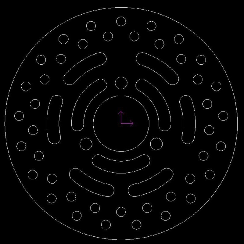 摩托车电动车刹车盘浮动盘碟盘 设计 ABS齿 定做 200外径48内径