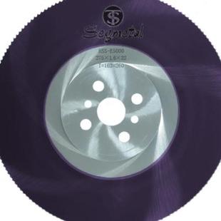 高速钢圆锯片金属切割片切割不锈钢管铁D管铝管275水切管机m42超A