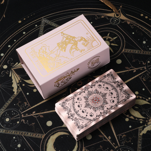 【典藏】金箔塔罗牌pvc防水防油经典普及牌豪华版初学者入门