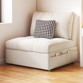 沙发床2024新款 网红无扶手小户型折叠伸缩两用单人双人阳台多功能