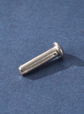 ISO8746圆头槽销不锈钢DIN1476铆钉开槽圆柱销GB13829.8定位销轴