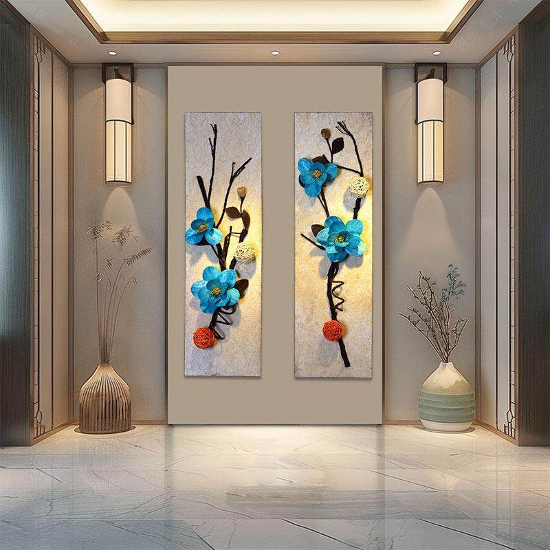 壁饰壁挂墙上挂饰品墙上装饰画新中式墙面装饰客厅装饰品墙饰花艺,家居饰品,壁饰,淘宝优惠券,粉丝福利购,淘宝优惠卷