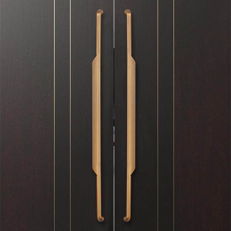 轻奢大门把手不锈钢拉手玻璃门拉手中式大门把手古铜实心木门把手,标准件/零部件/工业耗材,车间地垫,淘宝优惠券,粉丝福利购,淘宝优惠卷