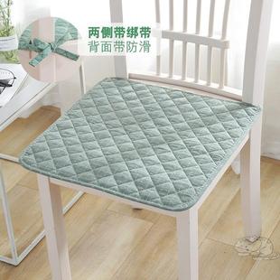 北欧夏天椅垫 棉餐桌椅子坐垫 办公室四季 通用家用座垫透气薄款