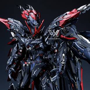 复仇女神改色 无限维度复仇女神10周年国产拼装模型W配色