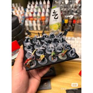 战锤棋子托盘 棋子磁吸托盘 自带引磁片