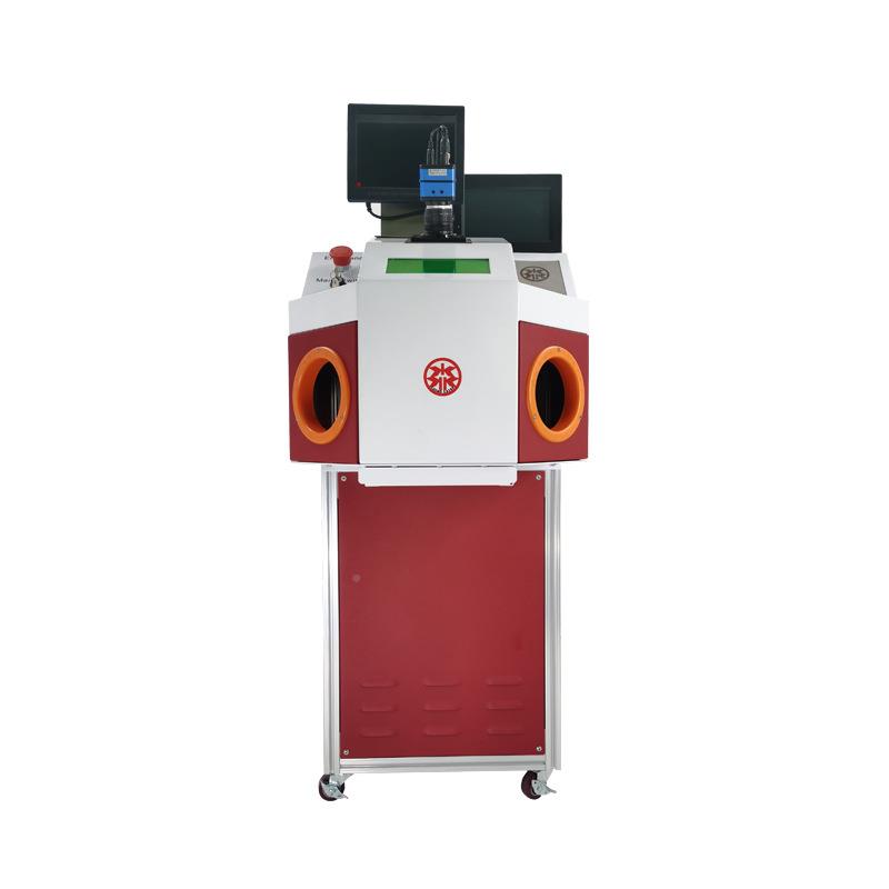 激光点cosmo la焊 首点焊五金 眼镜 子配电件焊接 精 密无毛饰刺