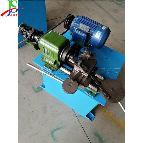 属钢管封口机 铁管管金封端机头 钢制家具平头圆头钢管旋压机