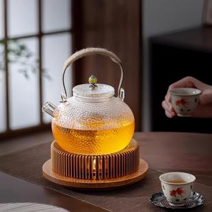 轻奢风温茶炉铝合金温酒炉花茶壶蜡烛煮茶炉加热炉酒店餐厅加热器