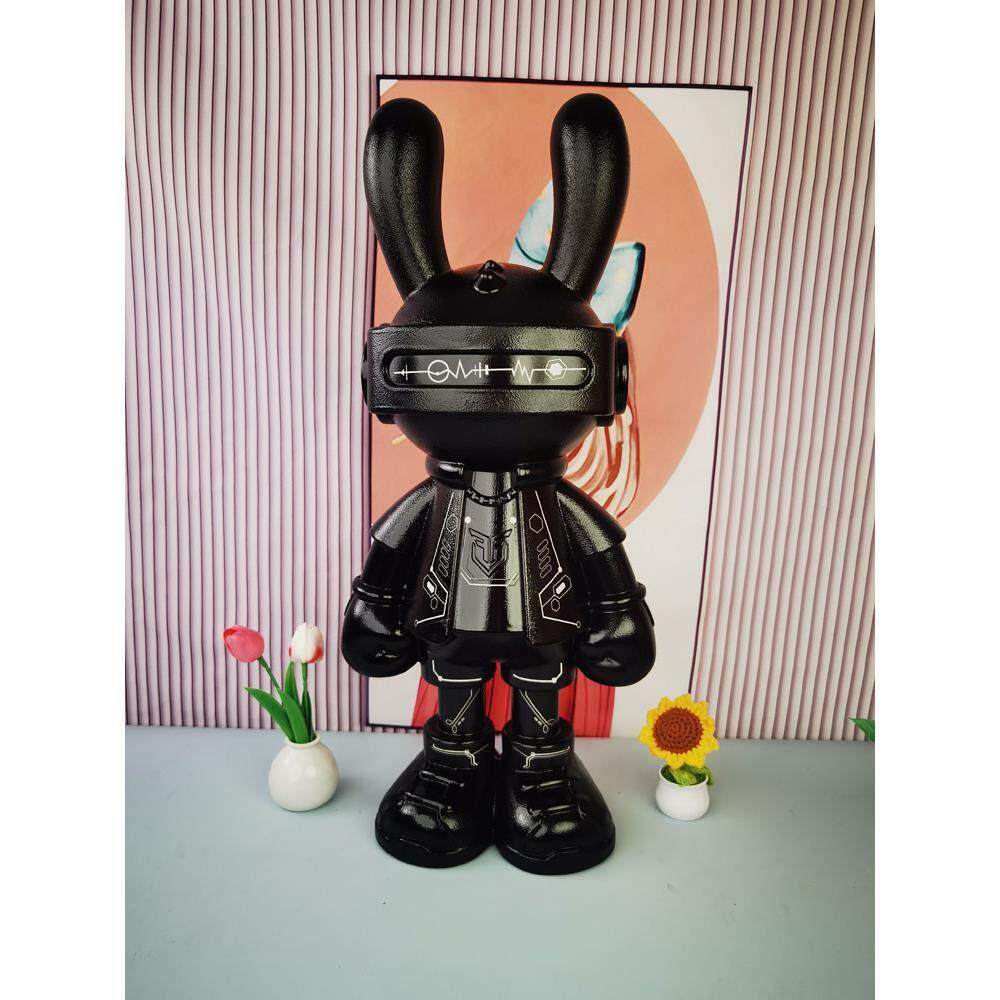 潮玩大兔子落地客厅摆件电视柜旁玄关家居公司酒店KTV酒吧大摆件