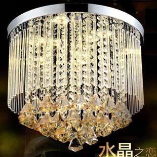 走廊过道灯饰北欧现代简约入户玄关阳台灯网红爆款轻奢水晶吸顶灯