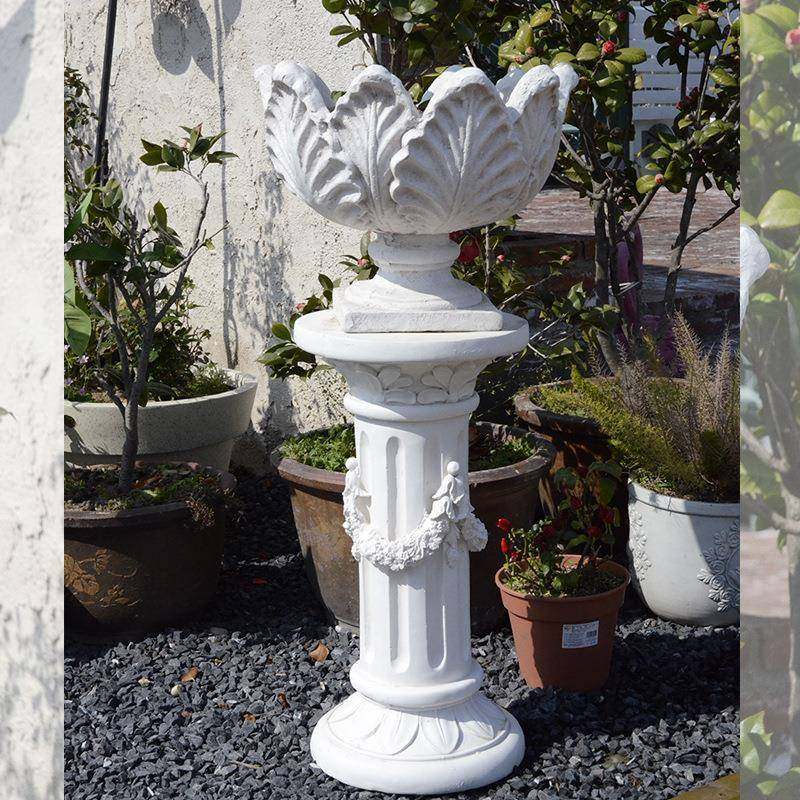 欧式花瓣罗马柱花盆庭院阳台户外复古婚庆别墅门入户装修摆件布置,金属材料及制品,金属加工件/五金加工件,淘宝优惠券,粉丝福利购,淘宝优惠卷