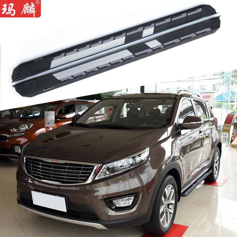 适用于起亚智跑改装侧踏板2009-17款原厂两侧上车脚踏板