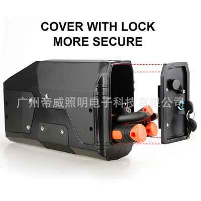 适用宝马R1200GSR1250GSADV04-19年改装边架内储物箱黑色