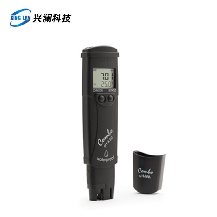 哈纳HI98130HI98129pH-EC-TDS-℃测定仪酸度电导率总固体溶解度
