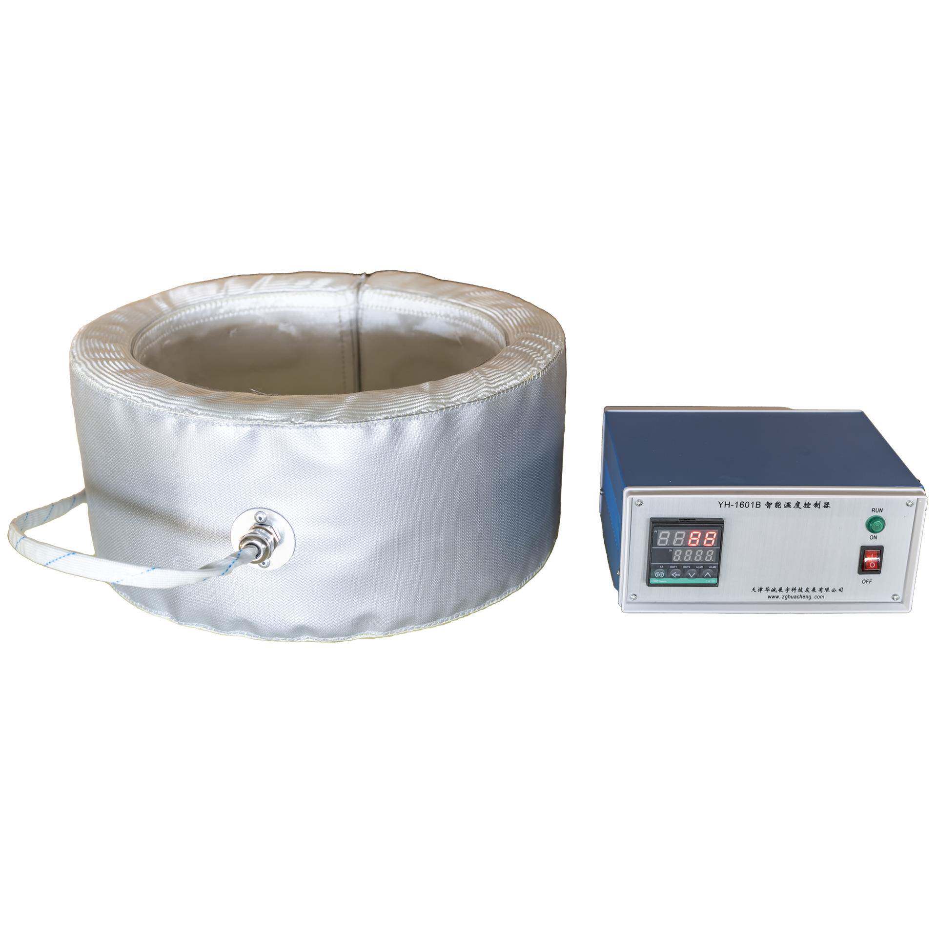 200L化工圆桶自带温控保温套伴热设备可拆卸电加热保温套