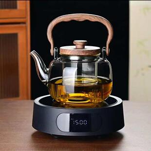 电陶炉正茗堂新款1500瓦大功率玻璃提梁壶套装玻璃壶电陶炉煮茶炉