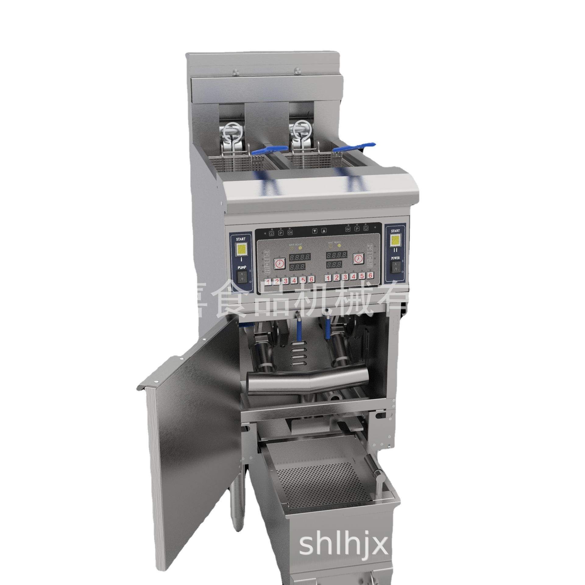 一喜Cnix电热油炸锅商用电炸炉开口炸锅炸薯条鸡翅新款OFE-213