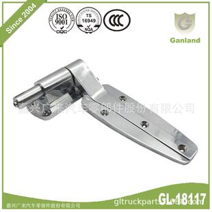 GL-18117烤箱烘箱带弹簧自动回复折页冷藏库门密闭型锌合金铰链