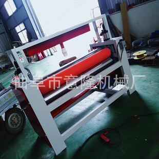 胶合板自动涂胶机碳晶门板涂胶机意隆胶辊免清理耐用质保一年