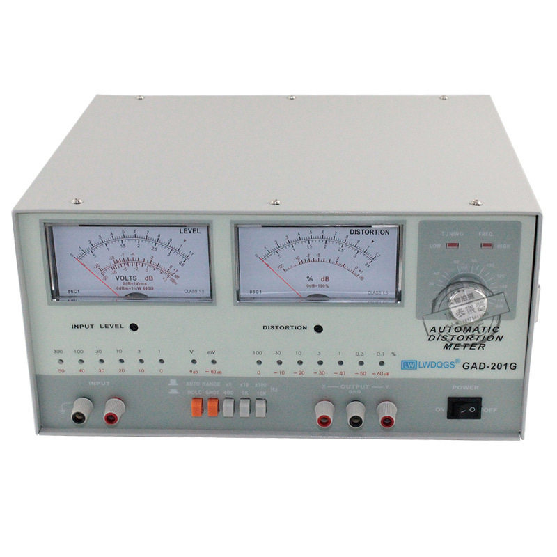 全新香港正品龙威GAD-201G自动失真测试仪测量范围1mVrms~300Vrms