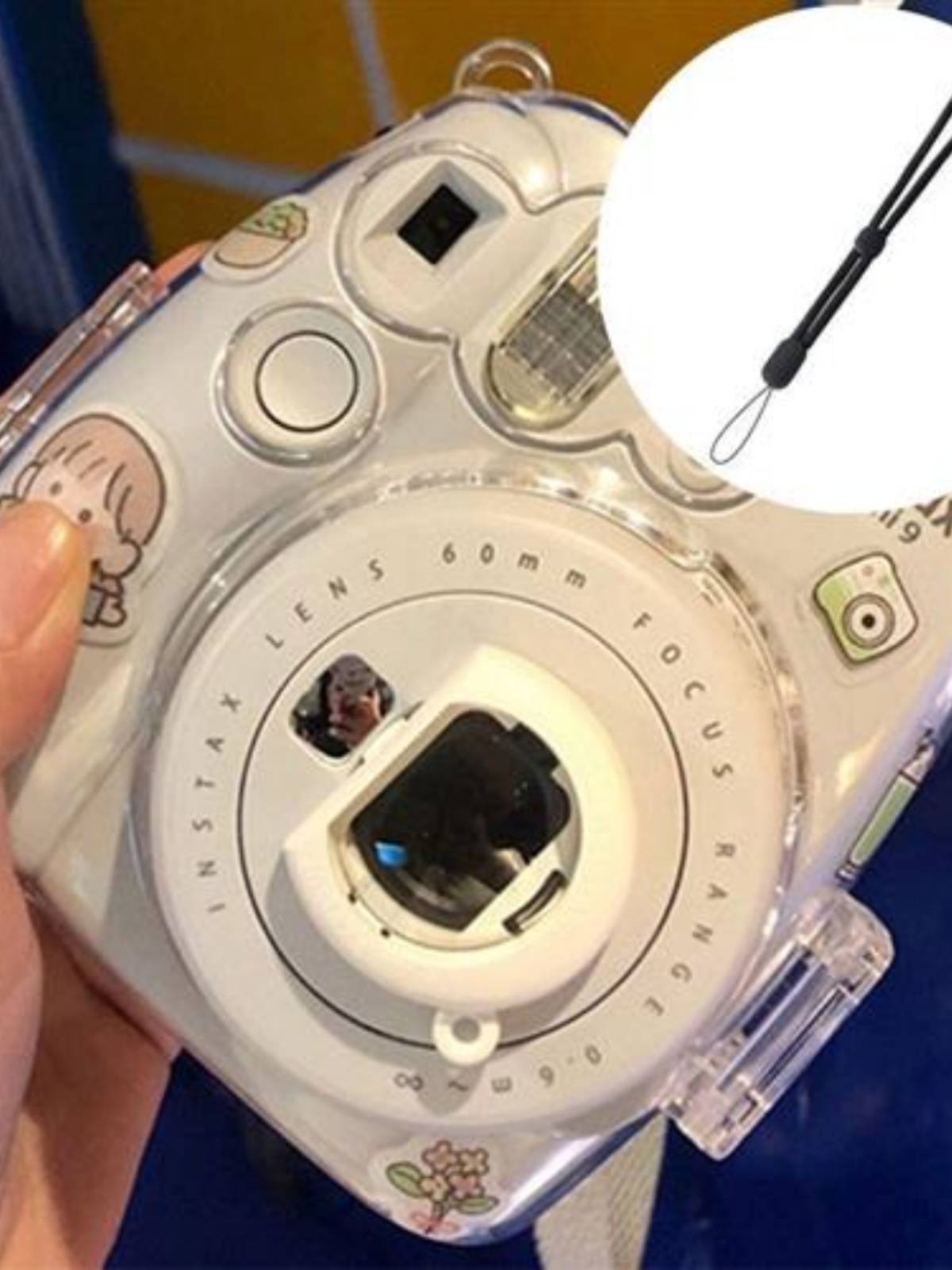 【mini9透明水晶壳】拍立得保护壳instax硬壳外壳相机壳子配件