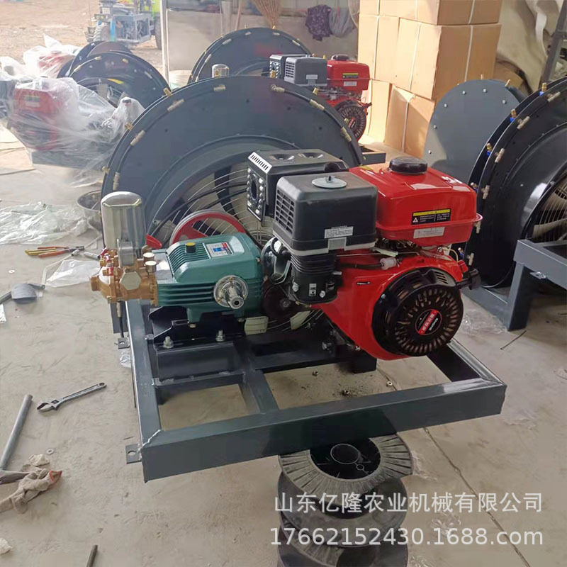 三轮车冬枣果树打药机 农用水稻麦田杀虫打药机 车载式柴油喷药机