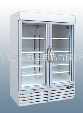 供应唐泰TONTILE立式风冷二玻璃门展示柜冷藏柜G930