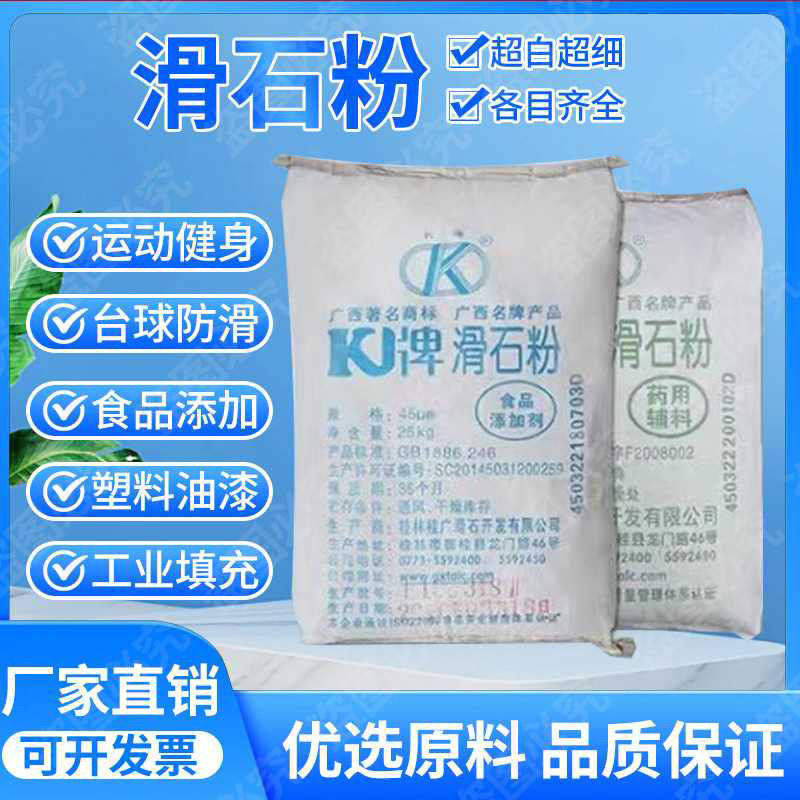 滑石粉超细1250目润工业