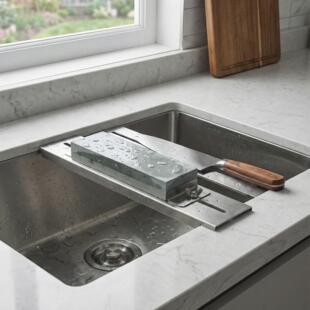 水槽固定可调节磨刀架加厚不锈钢磨刀架子快速磨刀固定架磨刀家用