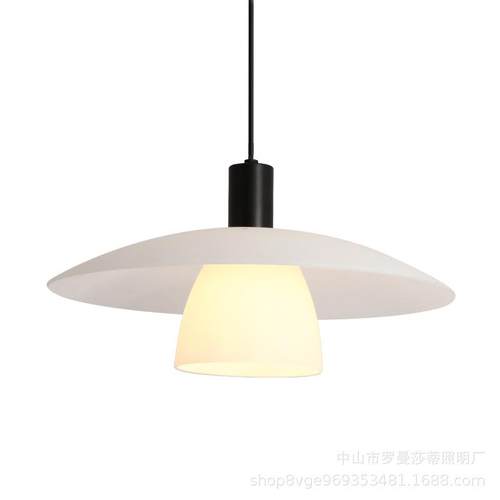 北欧设计师餐厅吊灯简约现代艺术玻璃餐桌茶室岛台吧台卧室床头灯