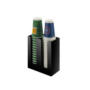 严选奶茶店吧台纸杯收纳架直式杯架吸管杯盖一次性取杯架商用酒店