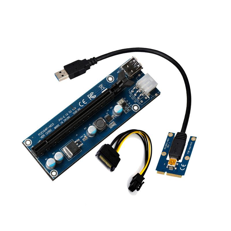 minippcie转pi-e显卡转接卡延长minipci-ec转c线i-e显卡转接线