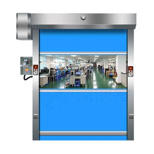 净化工程配套门车间感应软帘门防虫防静电智能装备PVC快速卷帘门